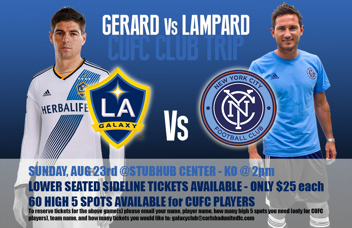 LA Galaxy v NYC - MLS