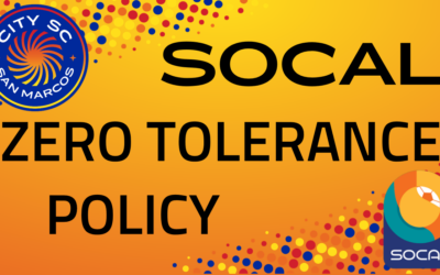 SoCal Zero Tolerance Policy
