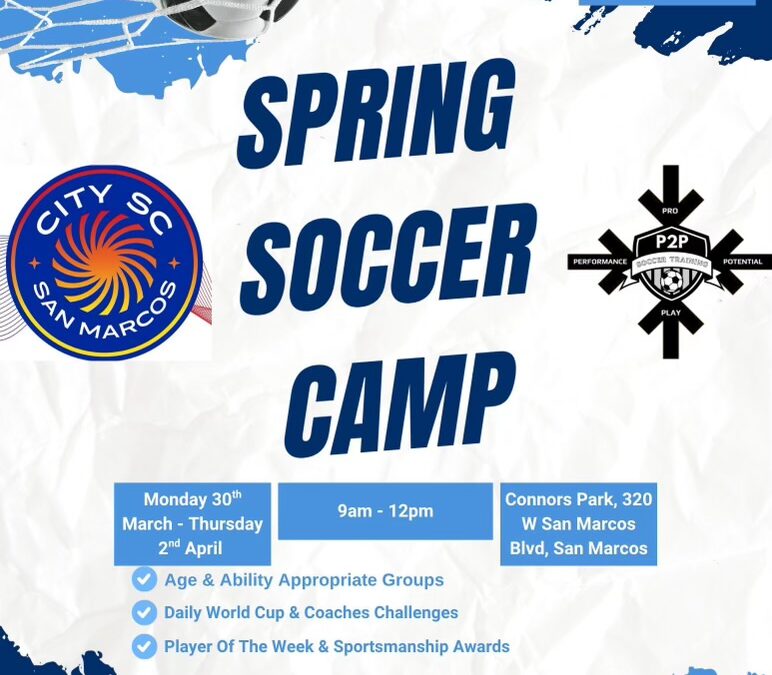 Spring Break Soccer Camp with Coach Jake Rowley