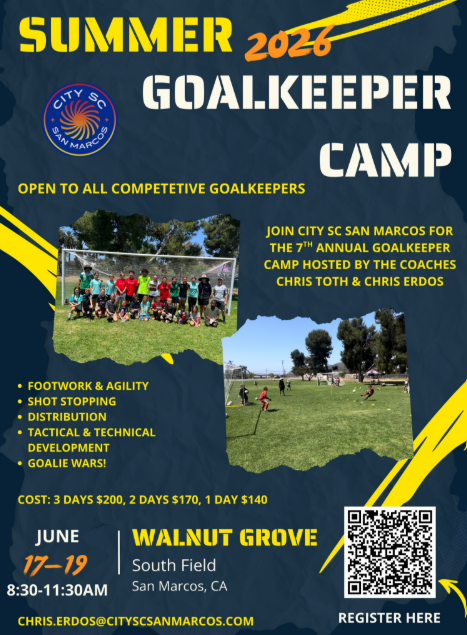 Summer Goalkeeper Camp